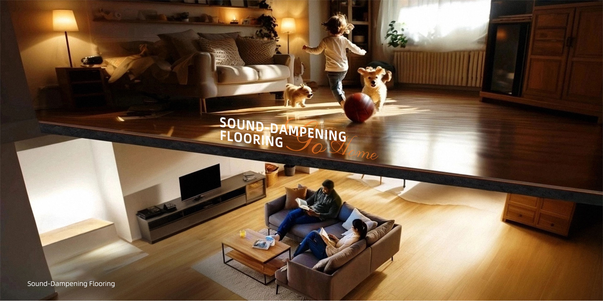 Damping Soundproof Flooring