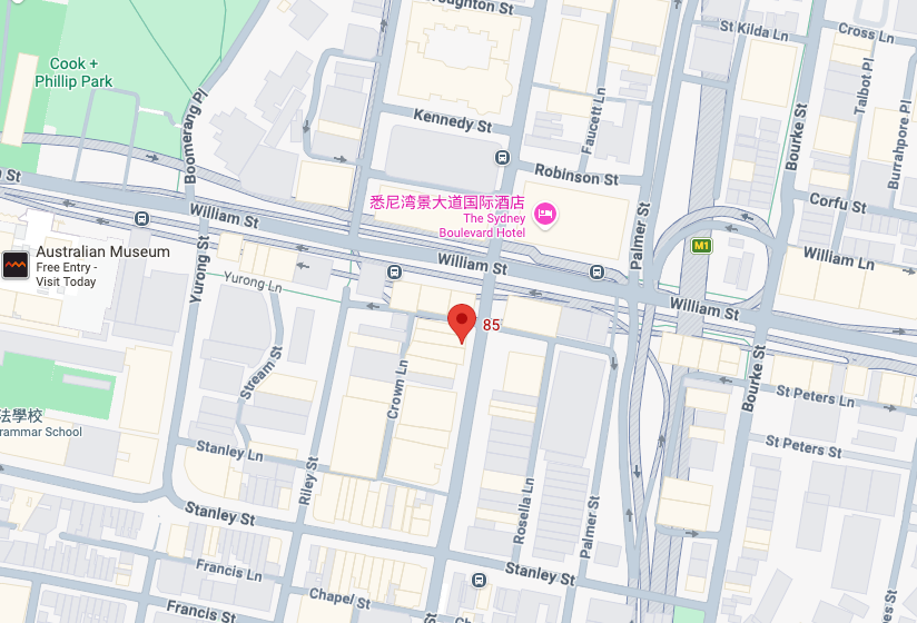 Sydney Office, Australia: 85 William St, Darlinghurst NSW 2010, Australia