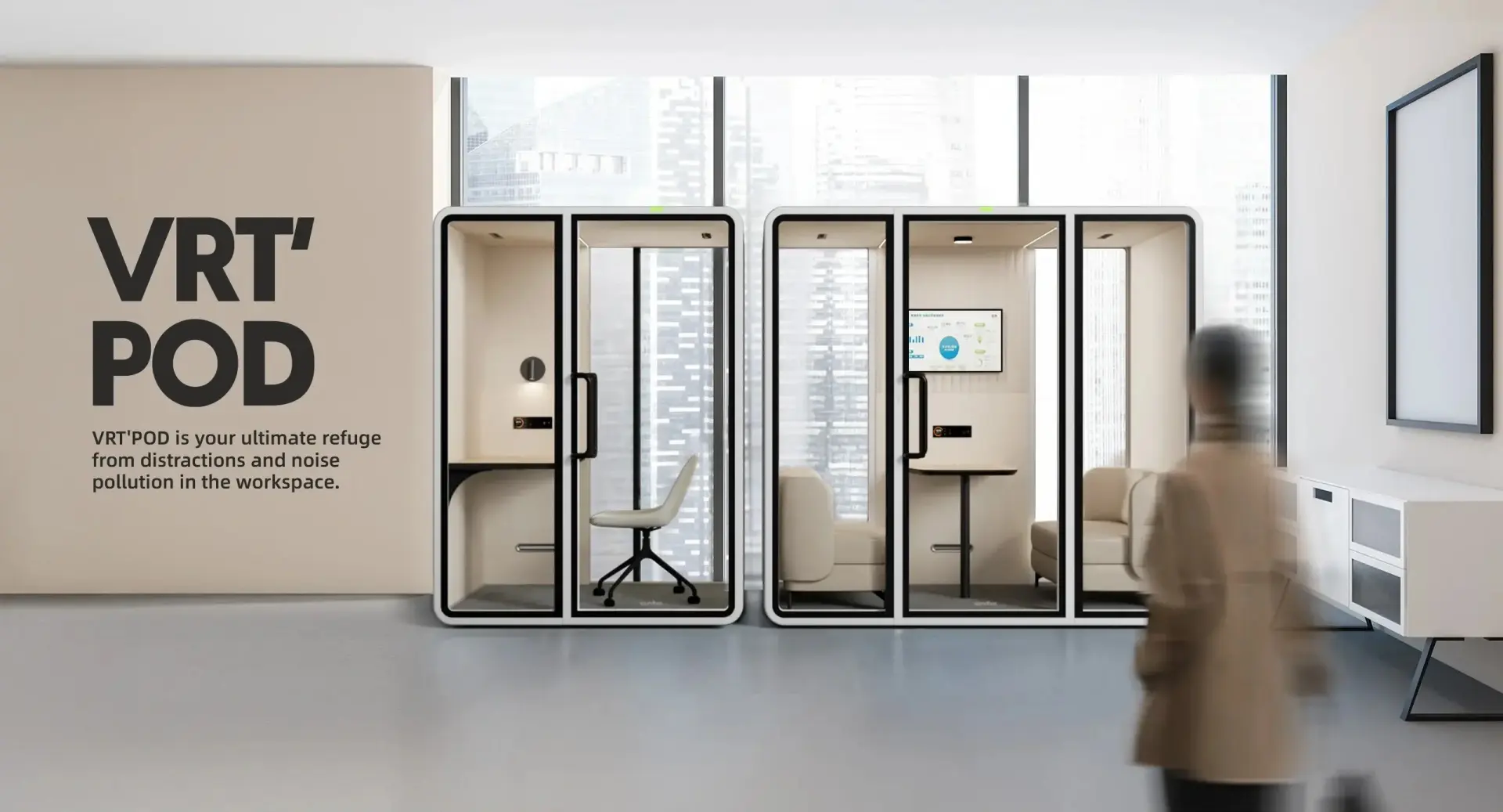 VRT Series Office Silent Booth