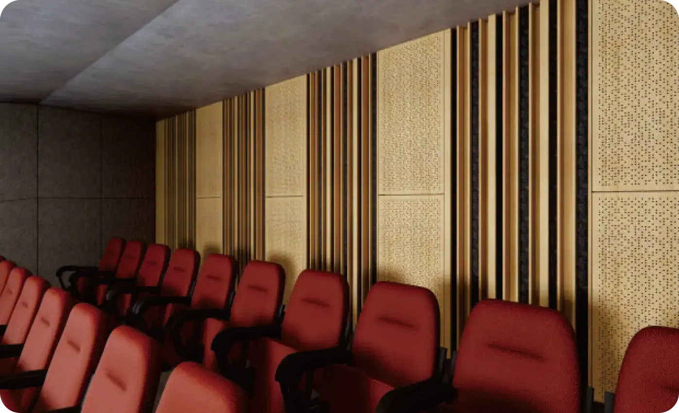 Variable Sound Absorption and Diffusion Unit image 2