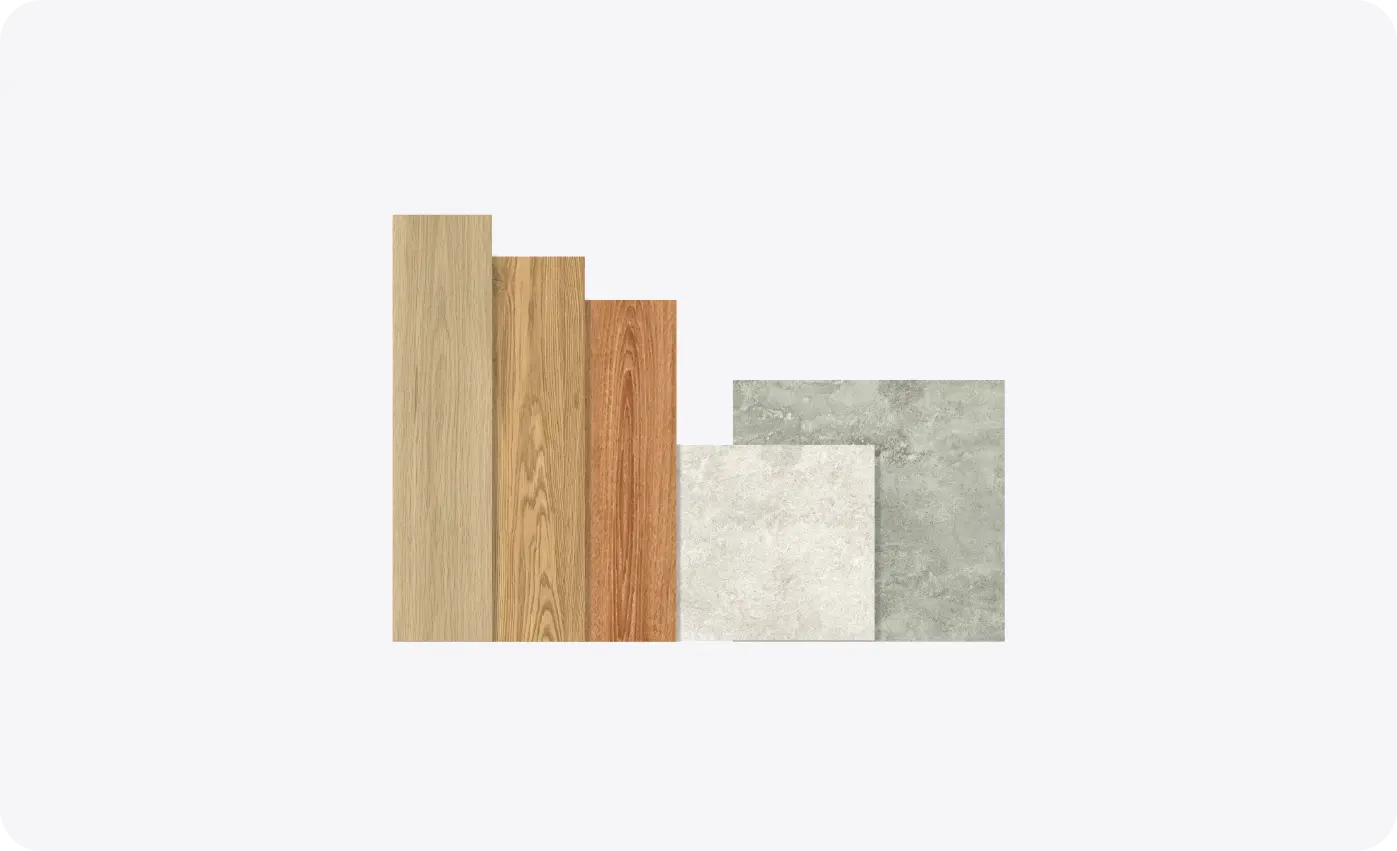 Damping Sound-Insulating Flooring (Wood Grain) image 1