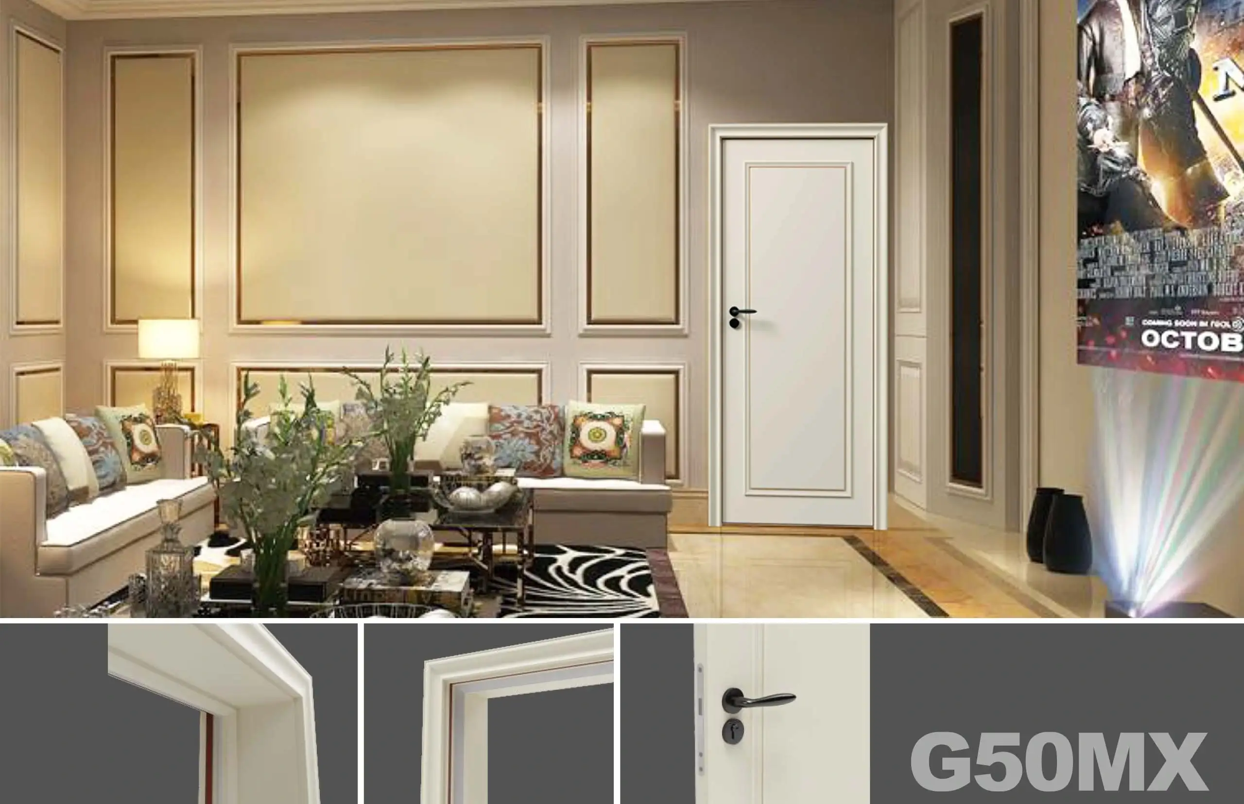 Home Theater Soundproof Door specifications and applications