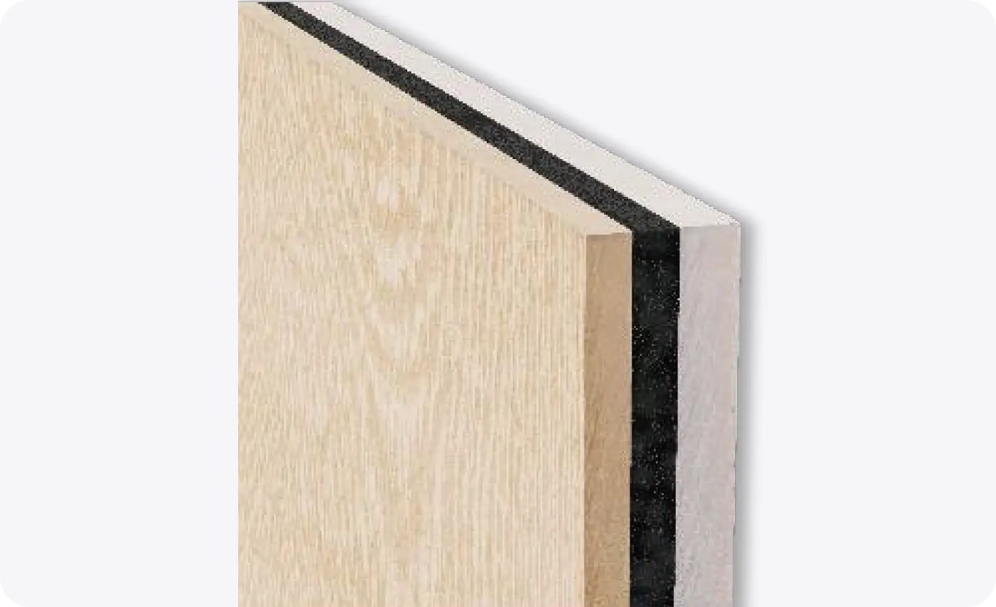 Composite Vibration Damping and Sound Insulation Panel image 2