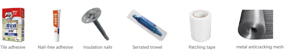 Reference for Installation Accessories (Sold Separately)